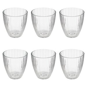 Lote de 6 vasos bajos “Mathe’Eau”