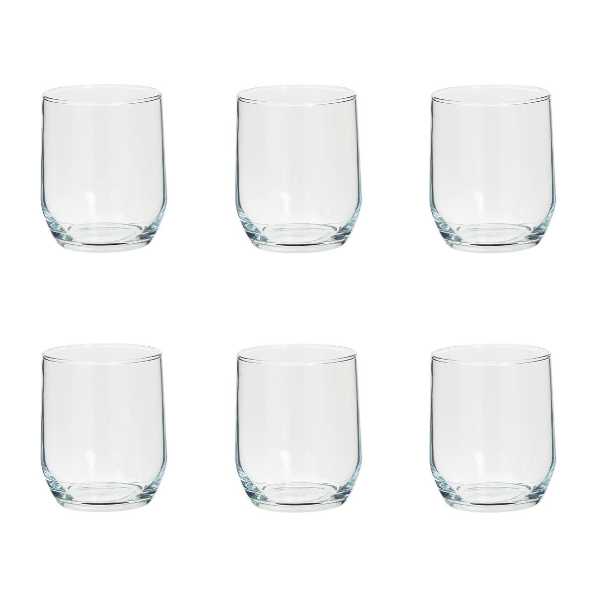 Lote de 6 vasos bajos “Paol’Eau”