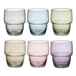 Lote de 6 vasos bajos “Rodrig’Eau”