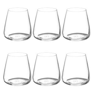 Lote de 6 vasos bajos “Selenga”
