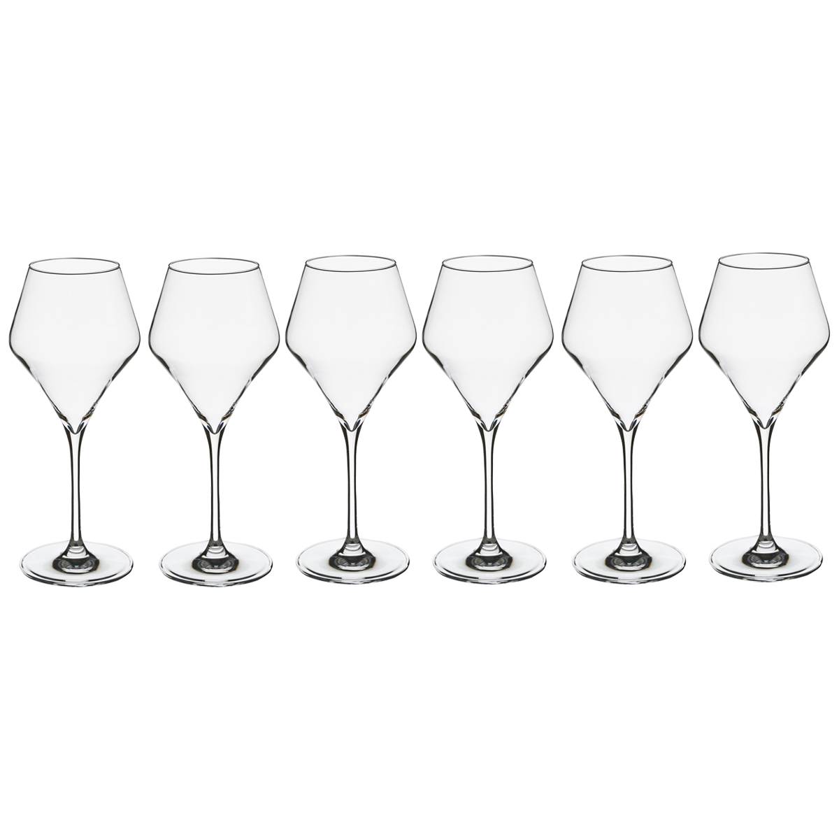 Lote de 6 vasos de agua “Clarillo”