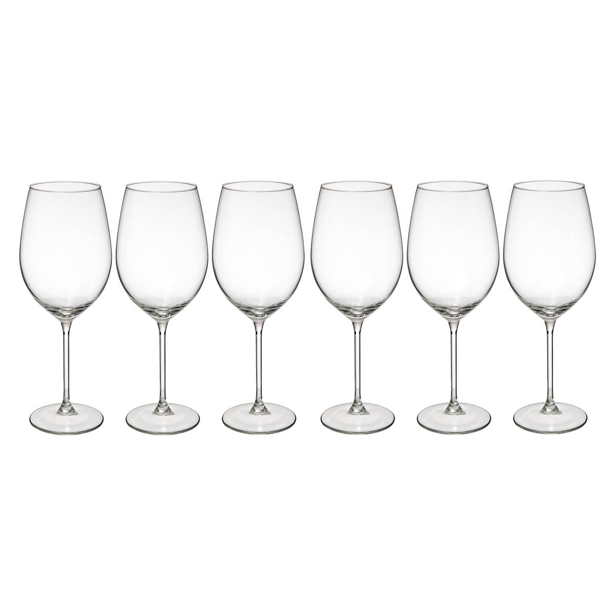 Lote de 6 vasos de agua “Lina”