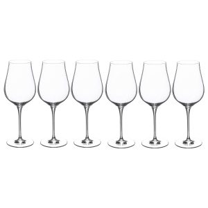 Lote de 6 vasos de agua “Oriane”