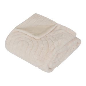 Manta de piel sintética jacquard “Arka”