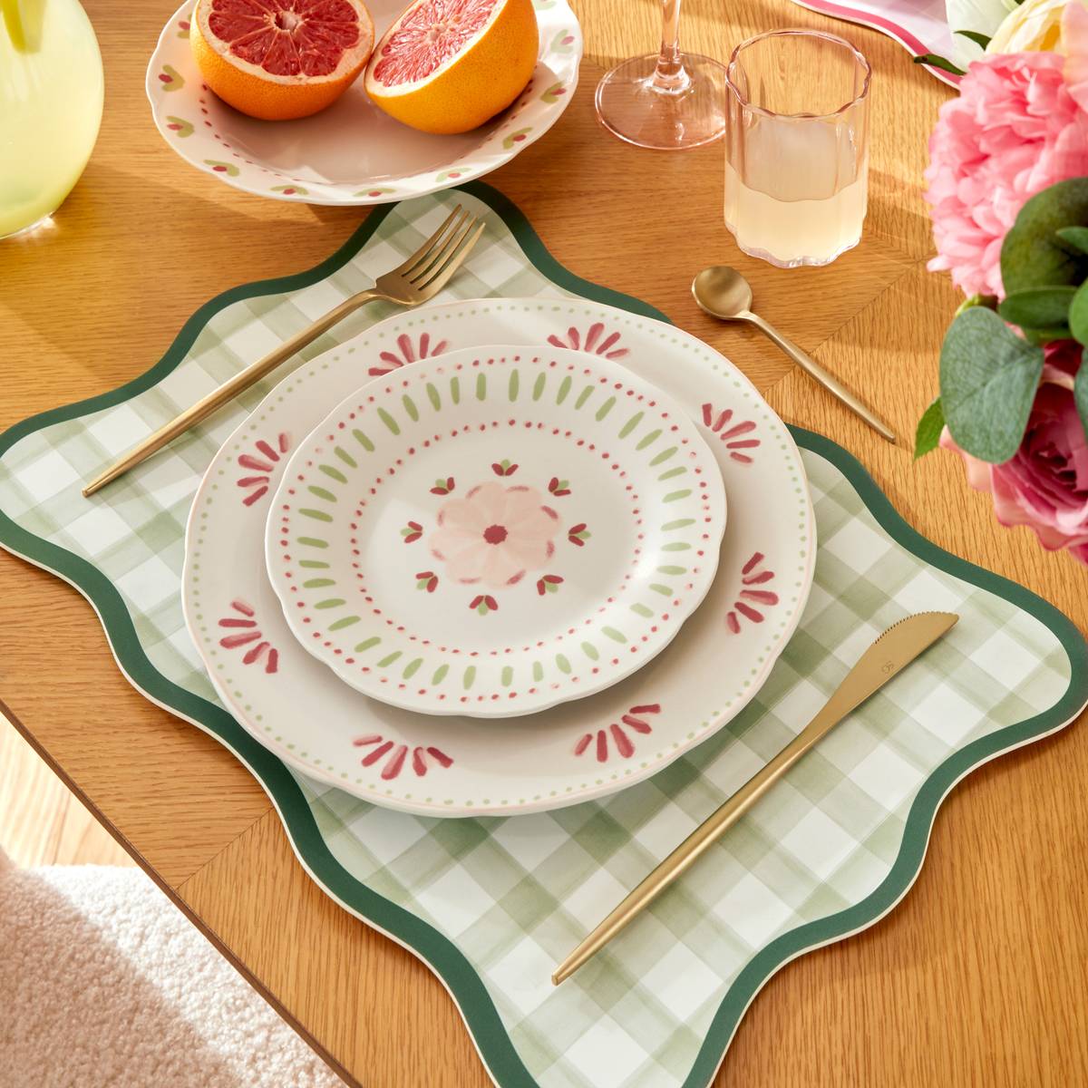 Mantel individual “Fleur De Rose”