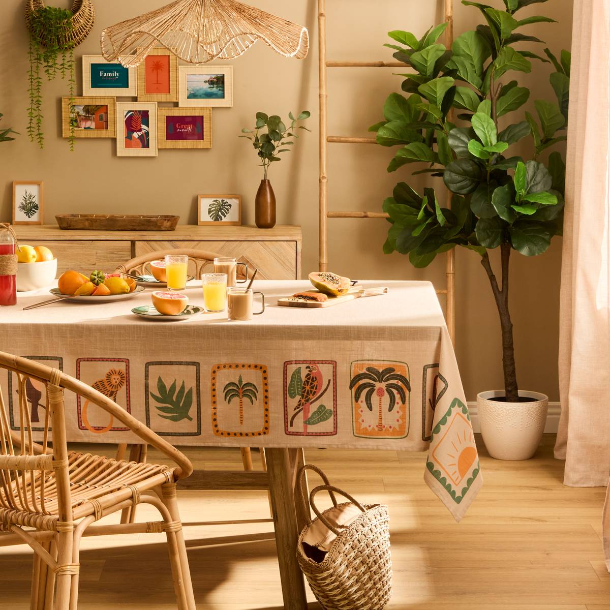 Mantel “Tropical”