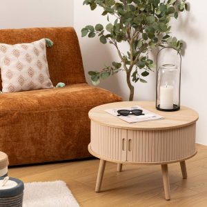Mesa de centro con 2 puertas “Nysos”
