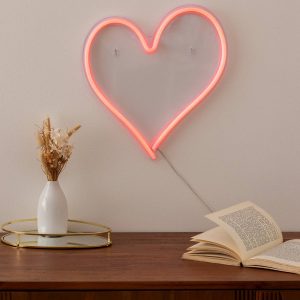 Neón de pared LED “Corazón”