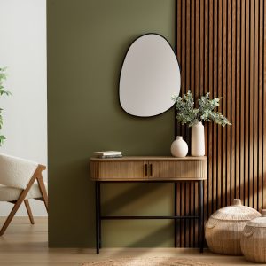 Panel decorativo de listones de madera “Colva”