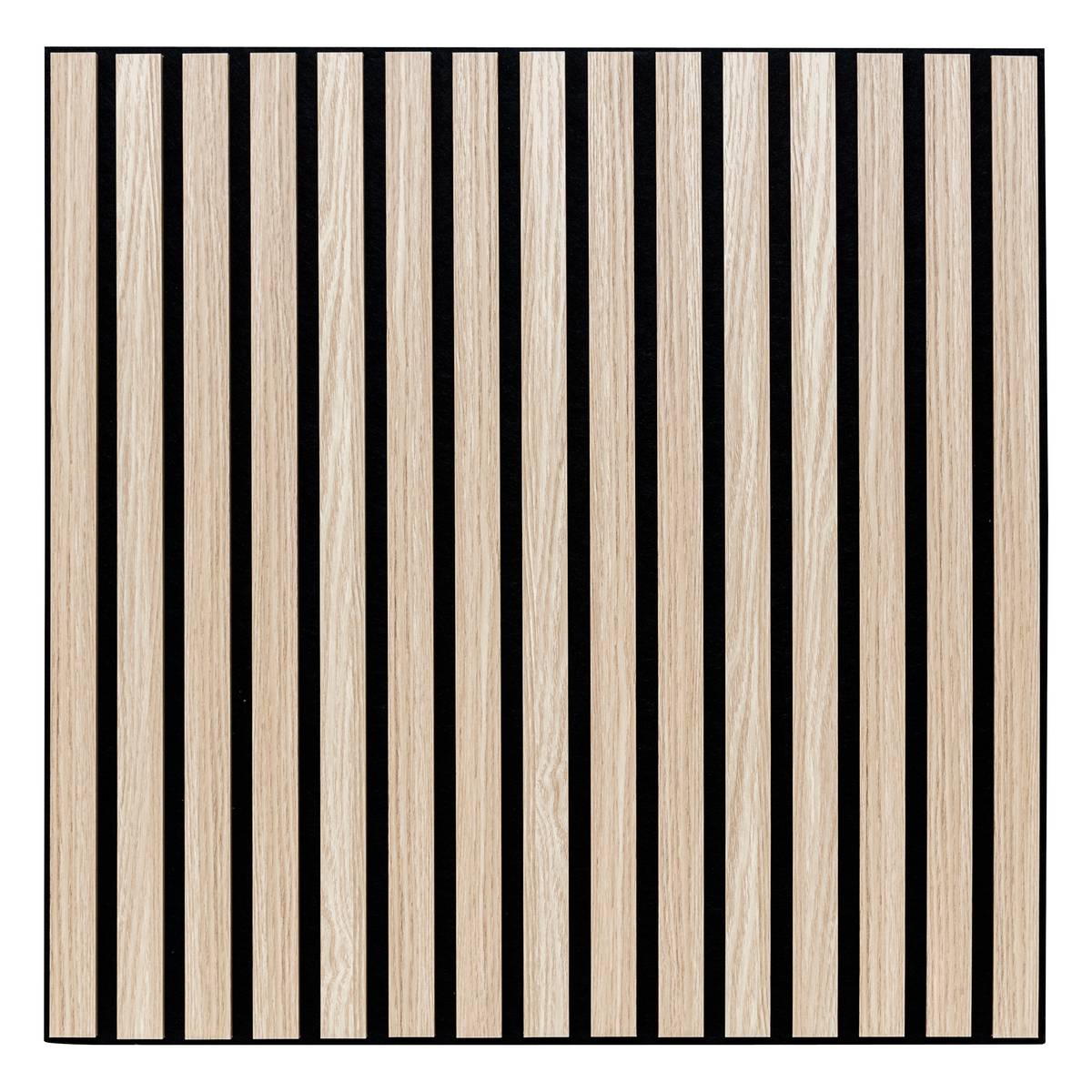 Panel decorativo de listones de madera “Colva”