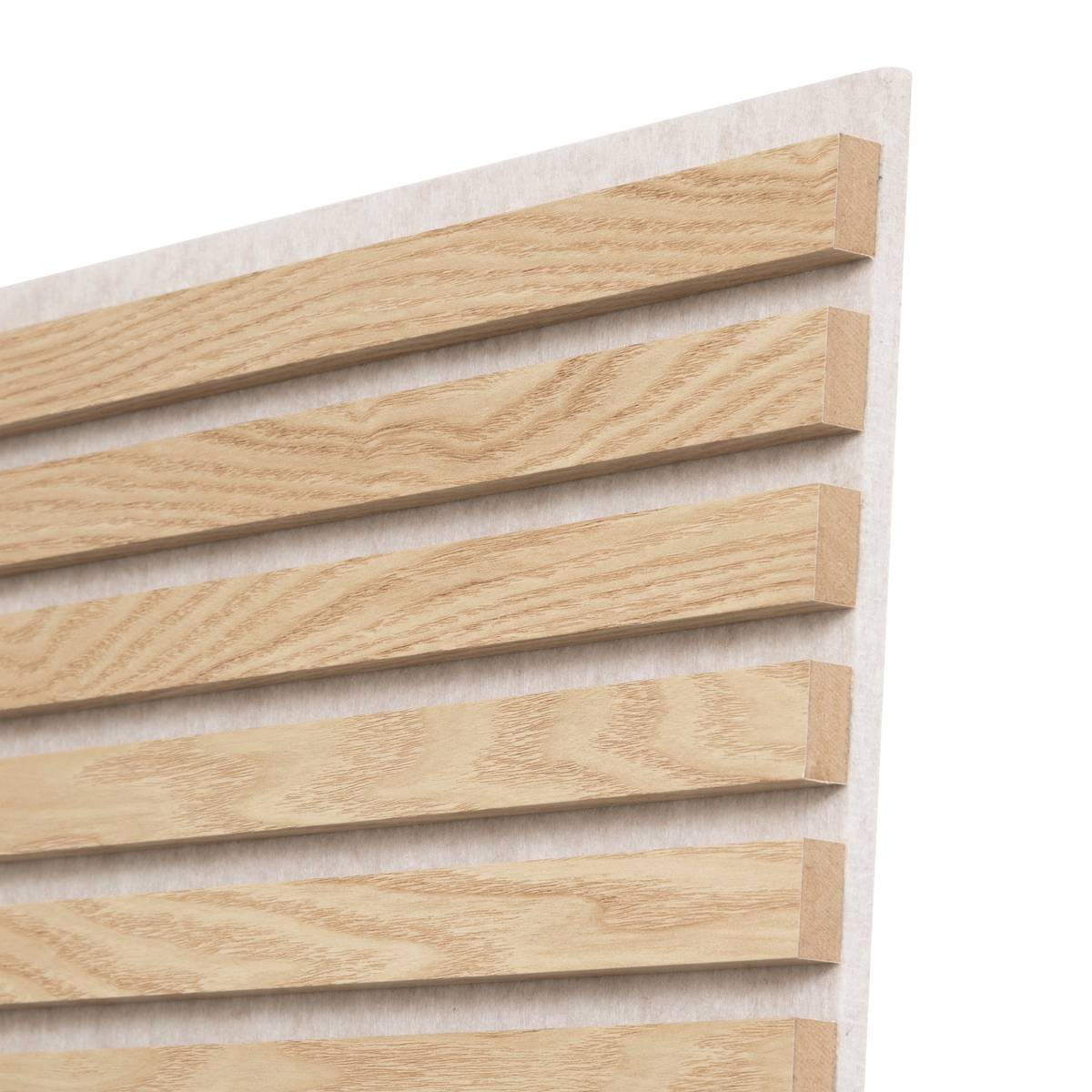 Panel decorativo de listones de madera “Colva”
