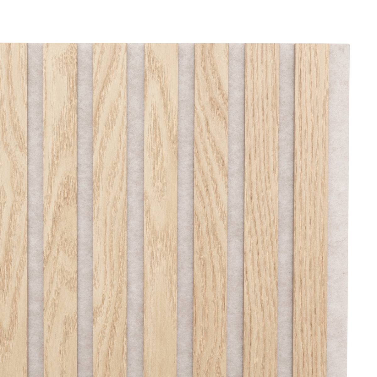 Panel decorativo de listones de madera “Colva”