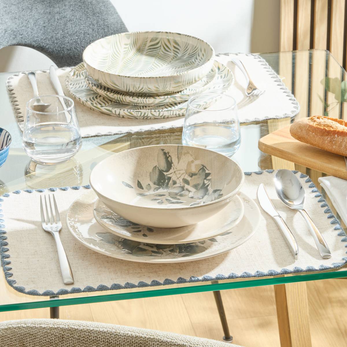 Plato hondo “Silvia”