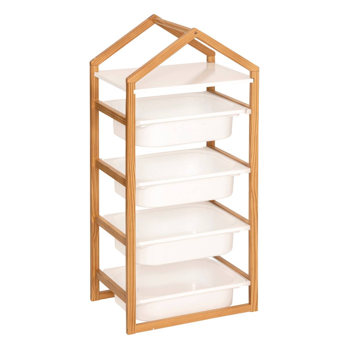 Unidad de almacenamiento de 4 estantes “Bako”