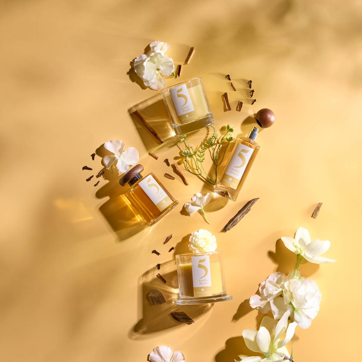 Vela perfumada redonda “Numia”